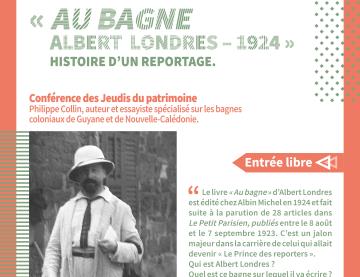 Affiche_Conférence_Au bagne – Albert Londres _2024 