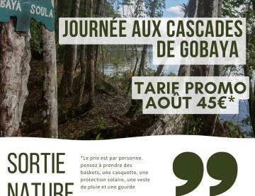 Sortie Nature Journée aux Cascades de Gobaya 