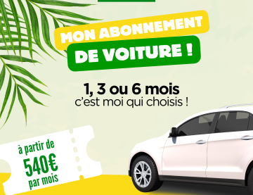 Moovy - votre location longue durée avec Europcar Guyane 